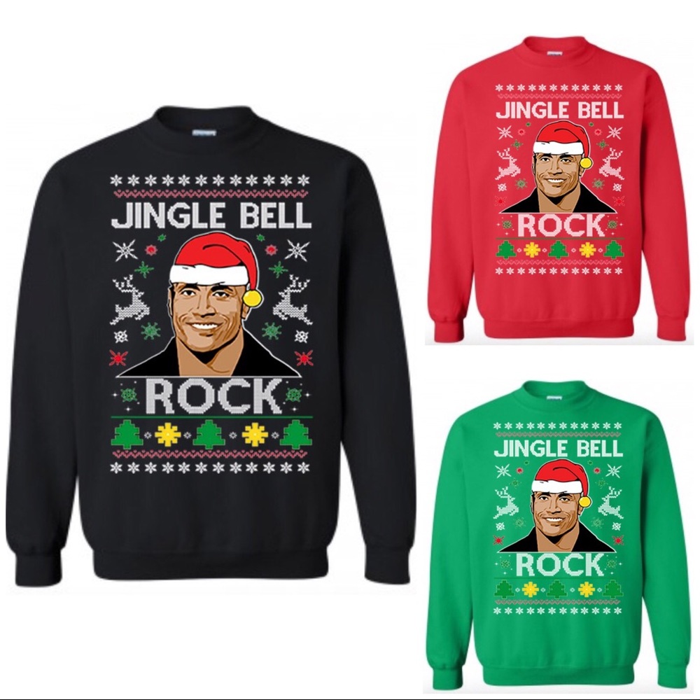 Jingle Bell Rock Ugly Christmas Sweater Sweatshirt